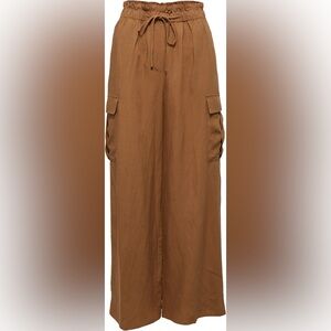 Frank & Oak - The Emma Loose Cargo Pant in Amber
